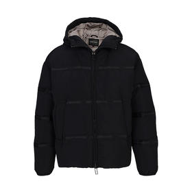 【超惠秒】Emporio Armani 男士连帽抗寒保暖白鸭绒羽绒服11673