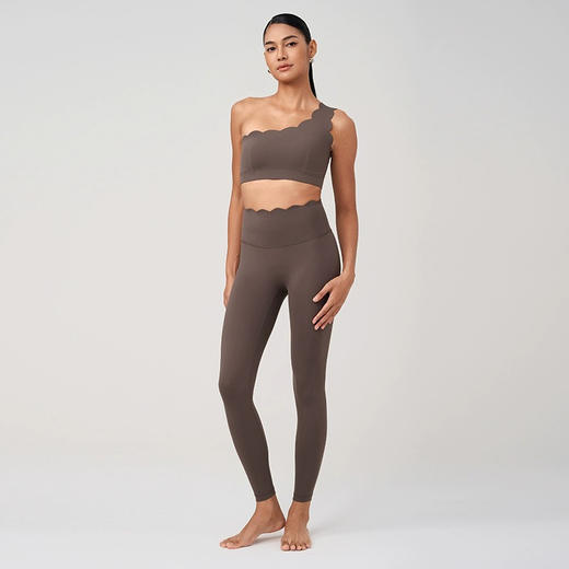 【3~5天发货】跃牌【美度空间】系列防震运动聚拢运动内衣高腰运动紧身裤蜜桃臀跑步瑜伽裤套装（可拆胸垫）WX1562上衣＋CK1566裤子 商品图3