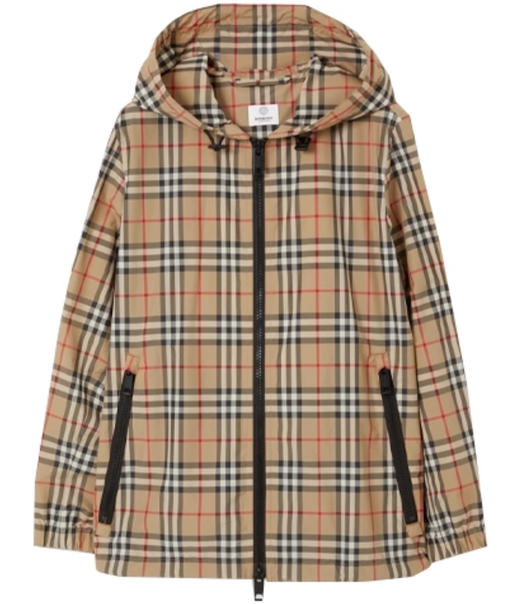 【预定特惠款】Burberry 博柏利 女士格纹连帽夹克外套 8025678 商品图2