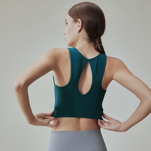 跃牌【禅语梵心系列】一体式运动内衣防震跑步高强度美背健身文胸瑜伽胸围  WX2384（带胸垫） 商品图0