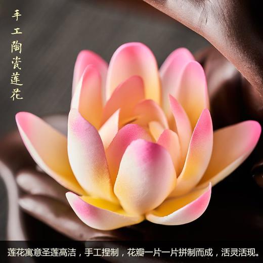 新款紫砂倒流香炉摆件大号创意招财家用供奉供佛驱蚊沉檀香薰香炉 商品图2