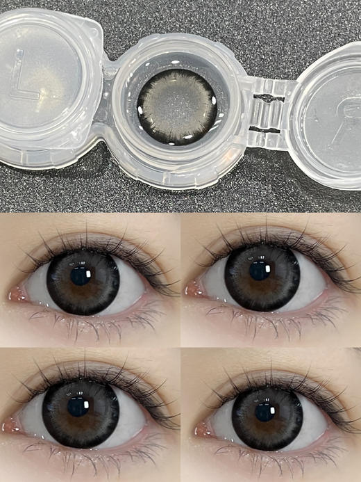 平价大直径丨复古黑莓·EallaGirl丨14.5mm（年抛/2片装） 商品图0