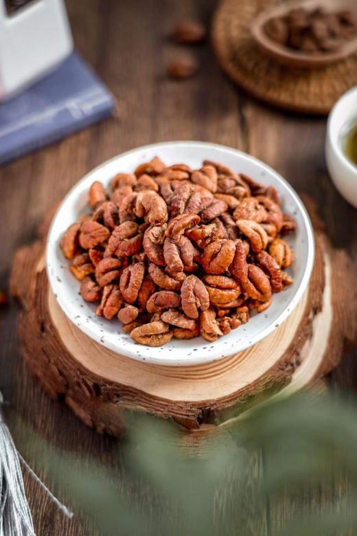 周三配送！临安山核桃仁新货，低糖版、零添加，全采用高山果品质，零黑点，色泽金黄，超酥超香超脆！小克重，方便随身携带！35克/盒，一组5盒 商品图2