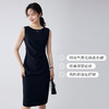 【优雅商务】罗蒙女士连衣裙知性气质百搭舒适无袖中长款连衣裙女 商品缩略图3