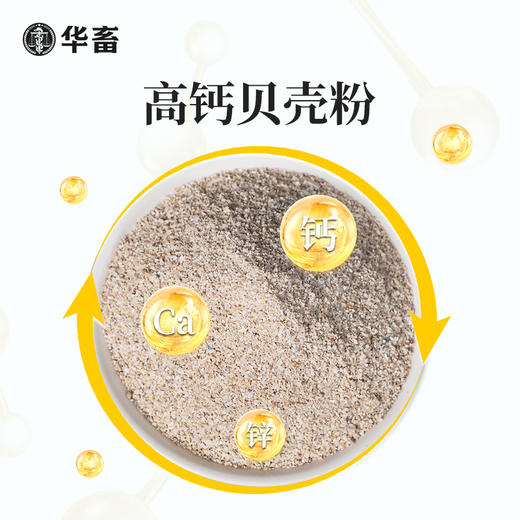 华畜贝壳粉鸡用芦丁鸡鹌鹑专用鸽用信鸽鹦鹉兽用高钙补鸽子保健砂 商品图3
