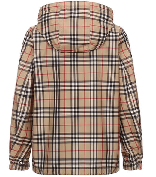 【预定特惠款】Burberry 博柏利 女士格纹连帽夹克外套 8025678 商品图3