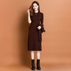 秋冬厚款，中长款针织修身显瘦连衣裙两件套CC-DZX-9830 商品缩略图2