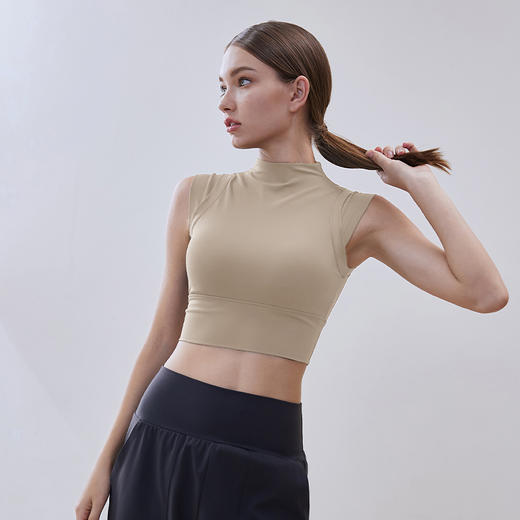 跃牌【禅语梵心系列】一体式运动内衣防震高强度跑步文胸瑜伽服性感健身上衣背心  WX2325（带胸垫） 商品图4