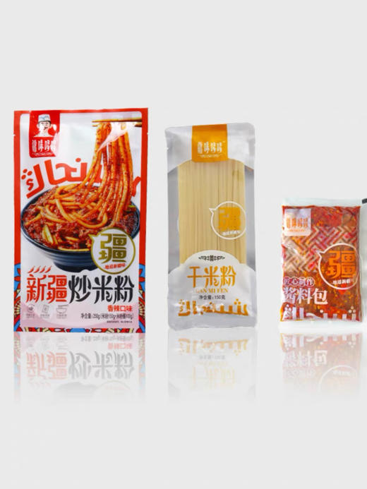 疆味哆哆炒米粉250g 商品图1