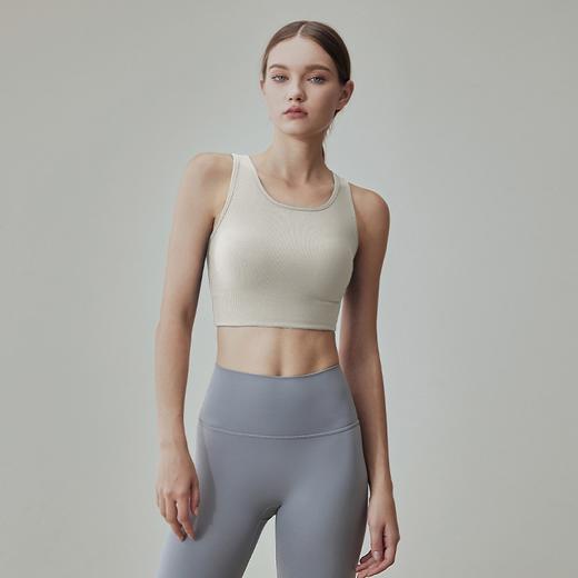 跃牌【禅语梵心系列】一体式运动内衣防震跑步高强度美背健身文胸瑜伽胸围  WX2384（带胸垫） 商品图4