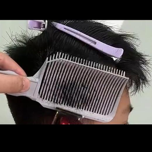 CestoMen理发店专用剪发推剪梳子男士渐变造型推边定位梳美发梳子 商品图1