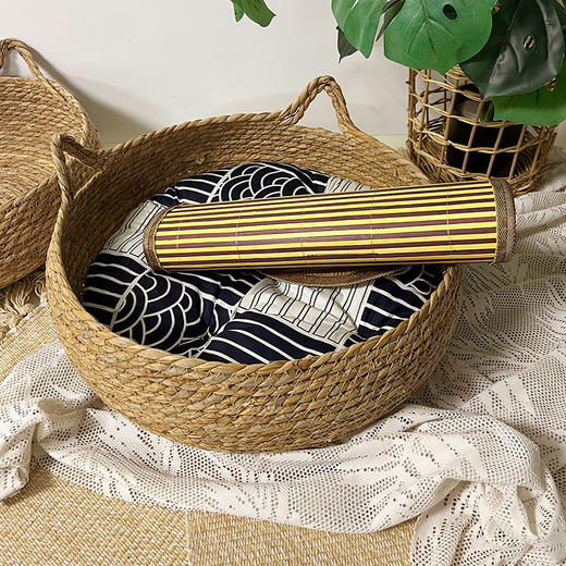 猫窝四季通用冬季保暖猫抓板藤编宠物猫冬天猫猫用品布偶猫窝耐脏 商品图7