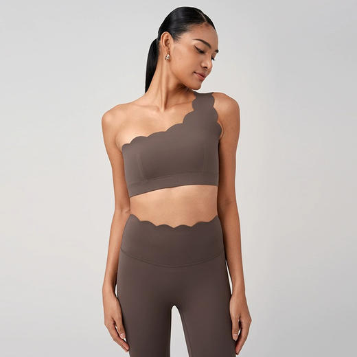 【3~5天发货】跃牌【美度空间】系列防震运动聚拢运动内衣高腰运动紧身裤蜜桃臀跑步瑜伽裤套装（可拆胸垫）WX1562上衣＋CK1566裤子 商品图2