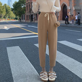 金蘑菇菇【一条过冬裤王合集！羊绒糯米裤+法棍绒绒裤】冬日休闲