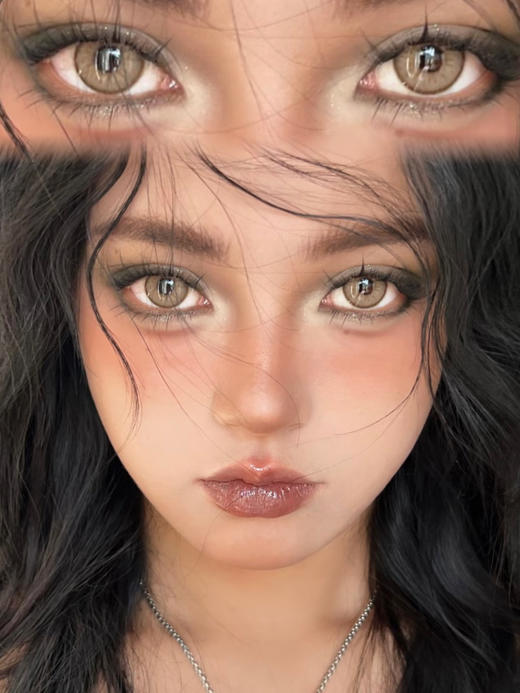 water brown 虹膜姜黄棕「含硅水凝胶」年抛型 300/550/800度缺，其他度数货全！ 商品图0