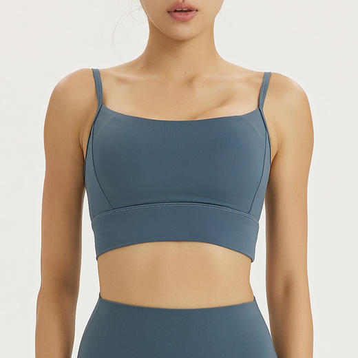 跃牌【周游世界系列】瑜伽文胸细肩带外穿美背透气运动内衣 BR1483 商品图6