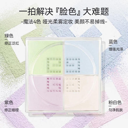 纪梵希轻盈无痕明星四色散粉四宫格幻彩蜜粉控油持久 商品图2