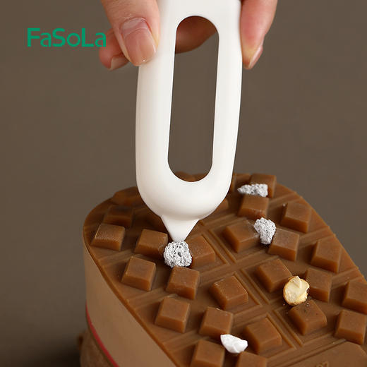 FaSoLa麂绒面胶鞋刷麂皮绒面清洁刷软擦鞋毛雪地靴翻毛皮专用鞋刷 商品图11