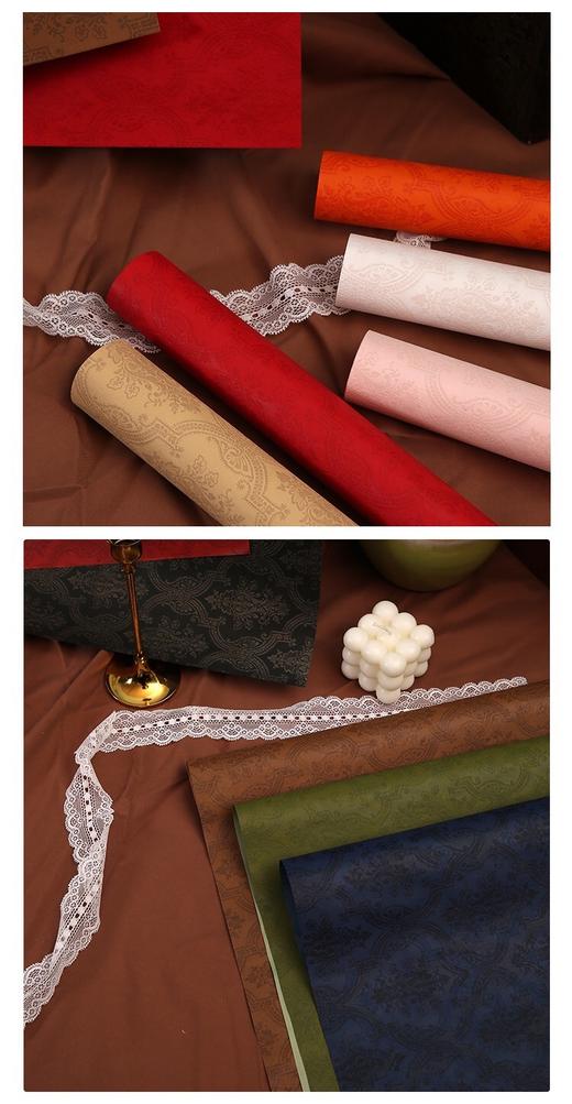 【琳琅】巴洛克复古纸 /卷筒/10码/平张（10张） 商品图5