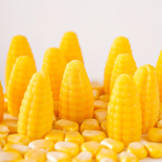 【软糯有弹性！玉米味软糖】软糯Q弹，喜糖混装，喜结良缘；玉米味软糖结婚喜糖混装袋装整箱，水果味解馋小零食网红玉米糖健康 商品图3