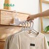 FaSoLa折叠晾衣架便携式旅游酒店出差神器晾晒挂架多功能五孔衣架 商品缩略图2