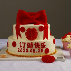 幸福双喜+6纸杯蛋糕