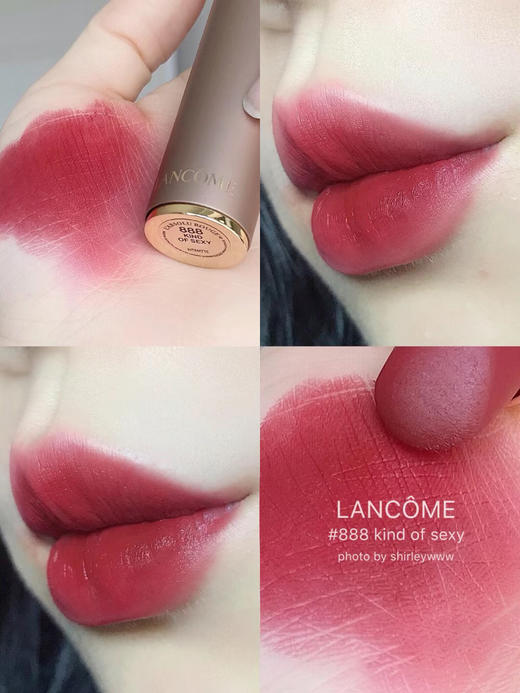 【10.6积分当钱花】兰蔻菁纯柔润丝缎小蛮腰唇膏口红196#274哑光8881.6g（有瑕疵） 商品图7