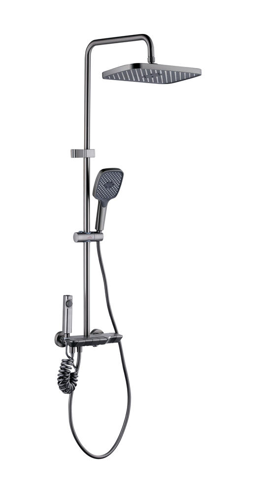 帝富龙 大花洒 钢琴键 G2261 枪灰色 商品图0