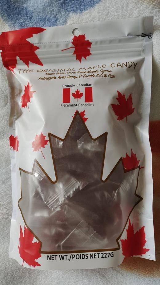加拿大 枫叶糖块 袋装227g 商品图0