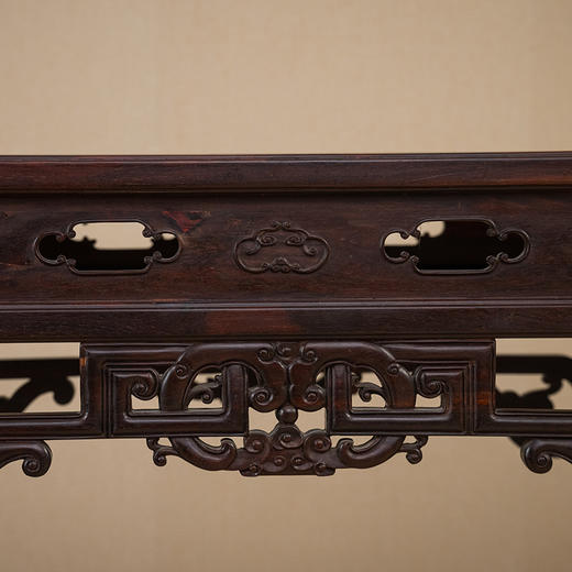 紫檀回纹琴桌 商品图3