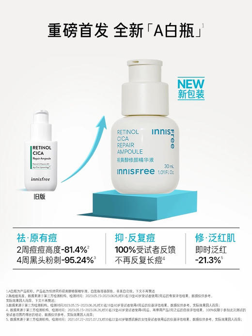 【全新升级】INNISFREE/悦诗风吟视黄醇修颜精华液30ml 油皮控油祛痘 商品图0