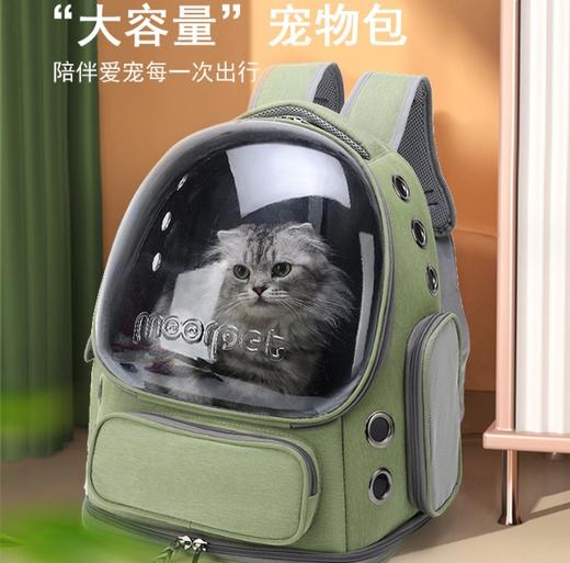 【猫咪便携包】猫包外出便携透气太空宠物舱双肩猫背包猫笼狗狗猫书包猫咪用品 商品图1