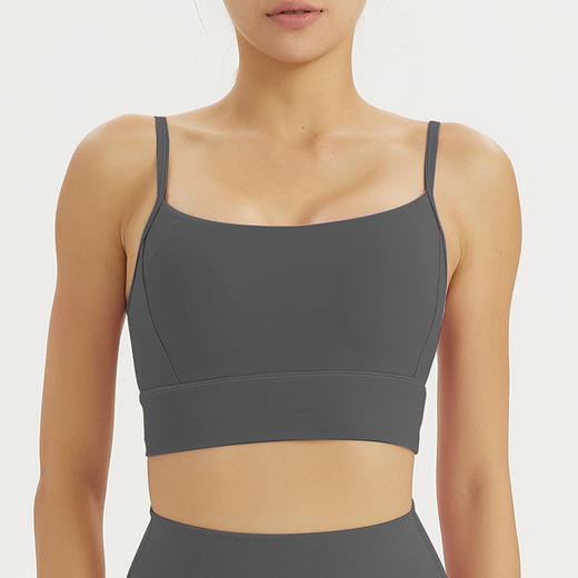 跃牌【周游世界系列】瑜伽文胸细肩带外穿美背透气运动内衣 BR1483 商品图8