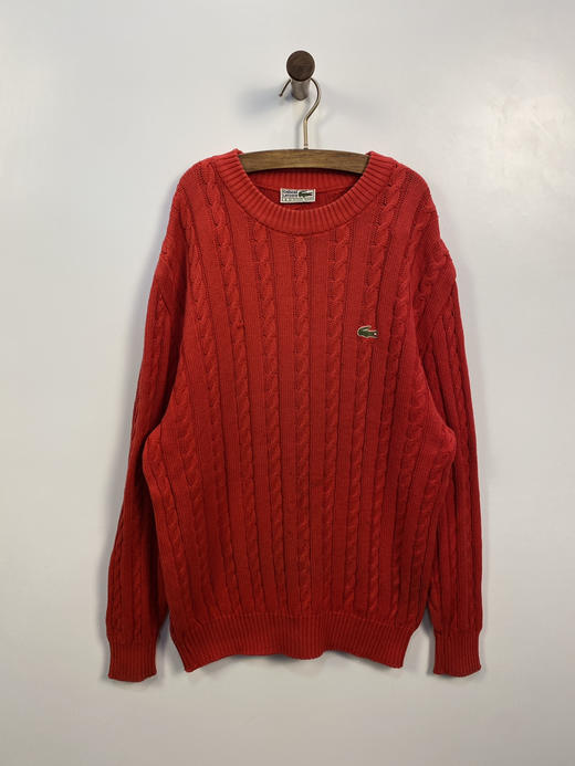 80年代 Vintage Lacoste 鳄鱼 针织毛衣 _SWT(L) 商品图1
