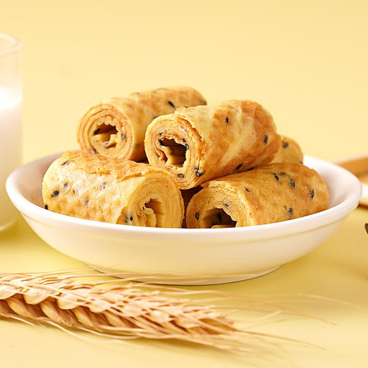 【酥脆不粘牙！网红手工蛋卷】纯手工制作，一口轻嚼，酥脆满口，陶醉不已。休闲小吃零食，纯手工蛋卷酥脆一口酥散称休闲小吃零食薄脆整箱传统食品健康 商品图2