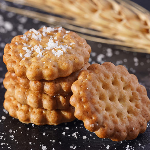 【19.9抢20包！网红日式小圆饼】干浓郁日式风味，令人陶醉的甜蜜与咸香海盐小圆饼零食休闲食品整箱糕点健康 商品图3