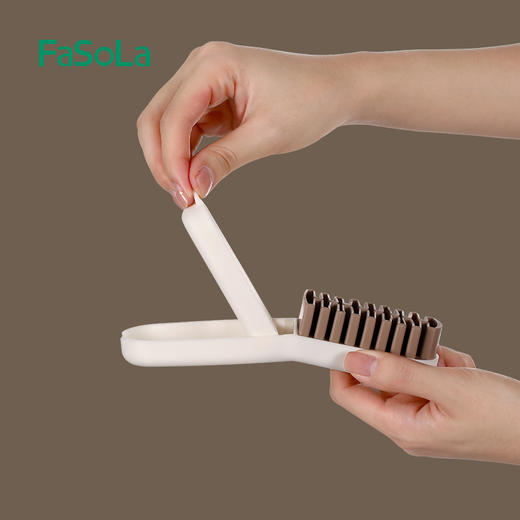 FaSoLa麂绒面胶鞋刷麂皮绒面清洁刷软擦鞋毛雪地靴翻毛皮专用鞋刷 商品图8