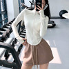 跃牌【周游世界系列】 短款修身拉链衫运动休闲显瘦长袖上衣健身服瑜伽服外套 TP0635 商品缩略图1