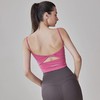 跃牌【周游世界系列】细肩带外穿瑜伽背心收副乳防震跑步健身美背运动内衣 BR1473（带胸垫） 商品缩略图4