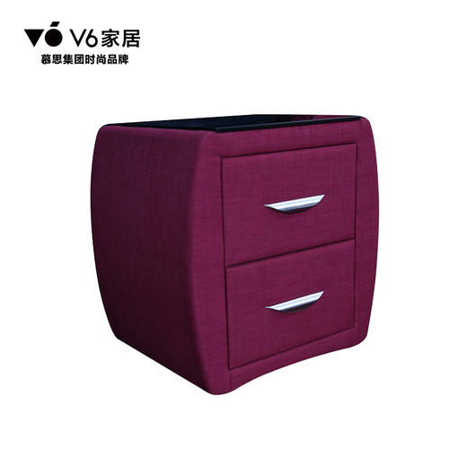 V6家居门店同款椭圆布艺床头柜 AFZ1-009 商品图4
