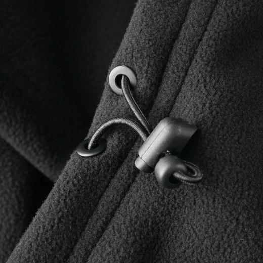 【摇粒绒】【新款DK】大依优型大码摇粒绒抓绒外套连帽休闲男宽松加肥加大码秋装上衣胖子 商品图3