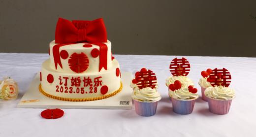 幸福双喜+6纸杯蛋糕 商品图1