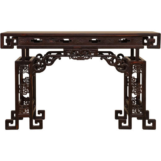 紫檀回纹琴桌 商品图5