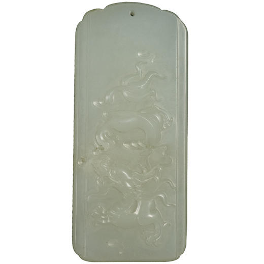 新疆和田玉籽料龙牌 商品图5