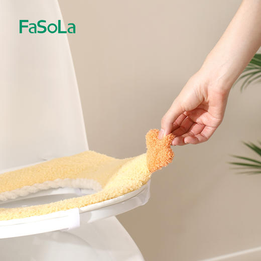 FaSoLa马桶垫四季通用坐便套马桶圈可水洗卡通可爱冬季加厚坐垫套 商品图8