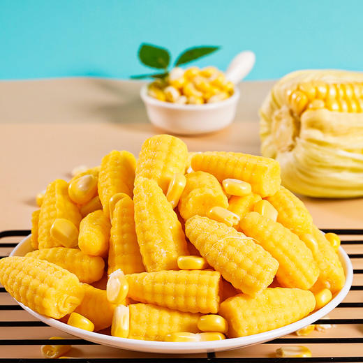 【软糯有弹性！玉米味软糖】软糯Q弹，喜糖混装，喜结良缘；玉米味软糖结婚喜糖混装袋装整箱，水果味解馋小零食网红玉米糖健康 商品图1