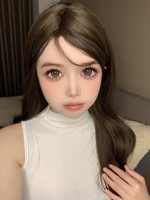 超大直径丨月光小狗棕·Sheepcon丨14.5mm（年抛/2片装） 商品图7