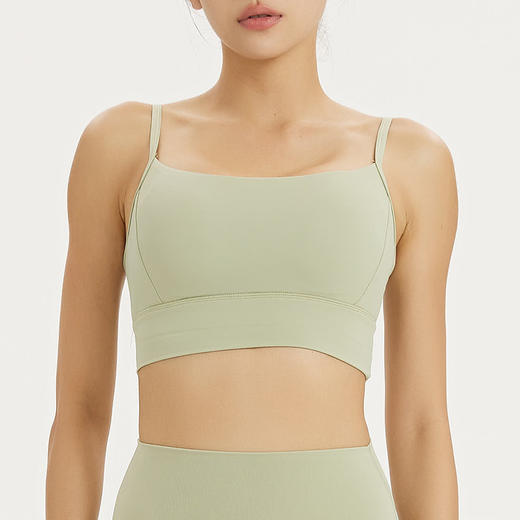跃牌【周游世界系列】瑜伽文胸细肩带外穿美背透气运动内衣 BR1483 商品图5