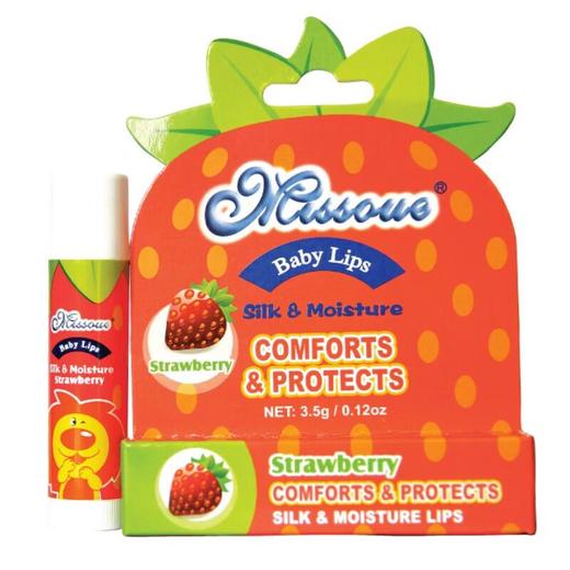 蜜语 婴儿高保湿润唇膏（草莓）3.5g 商品图0