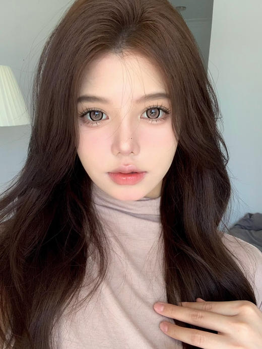 超大直径丨月光小兔粉·Sheepcon丨14.5mm（年抛/2片装） 商品图1